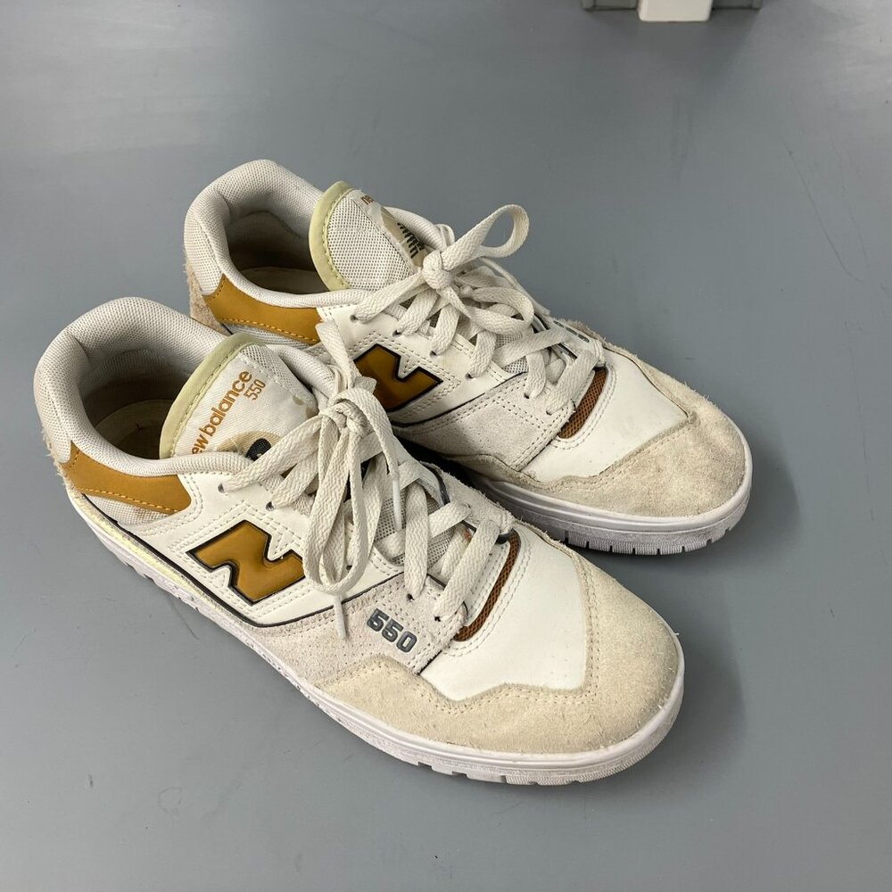 Womens New Balance 550 Sea Salt Tobacco Size 9.5 (W), great condition